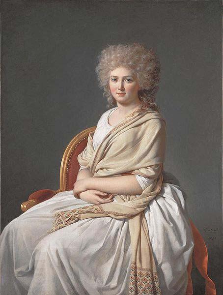 Jacques-Louis David Portrait of Anne Marie Louise Thelusson, China oil painting art